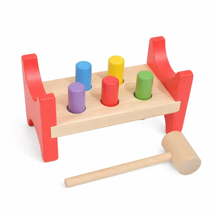 Wooden Sorting and Pounding Toy