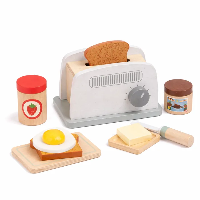 Pop-up toaster play set