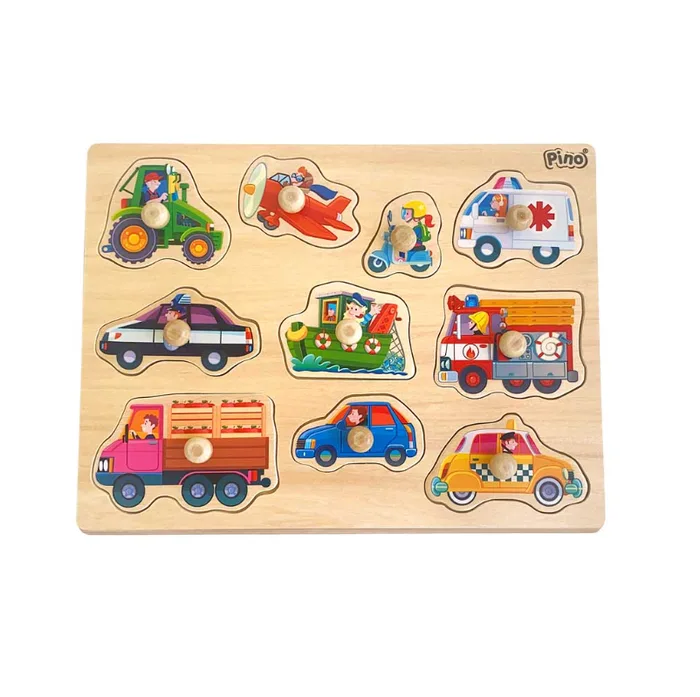 Wooden Puzzle Sorter