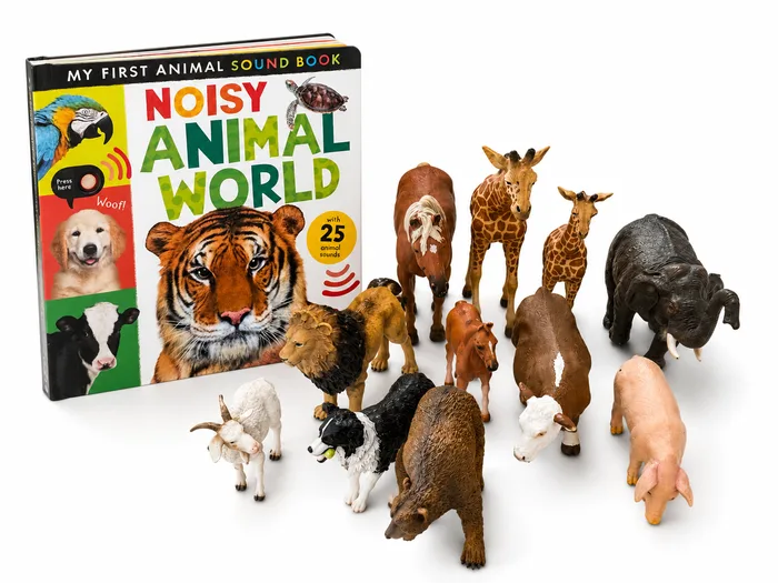 Noisy animal world +animal figures