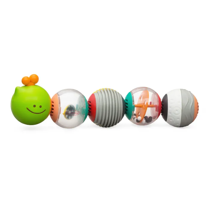 Puzzle-rattle "Funny caterpillar"