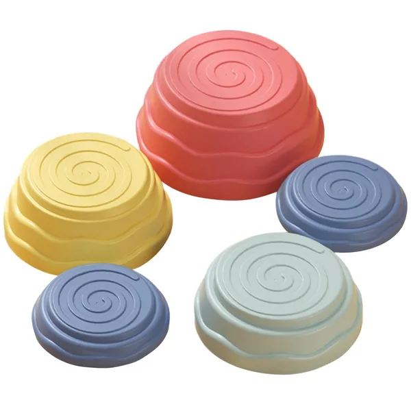 Plastic balance stones