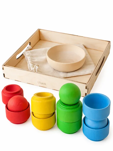 Sorter “cups with lids”
