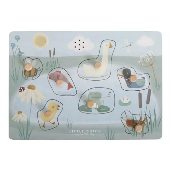 Inset puzzles “Animals by the water”