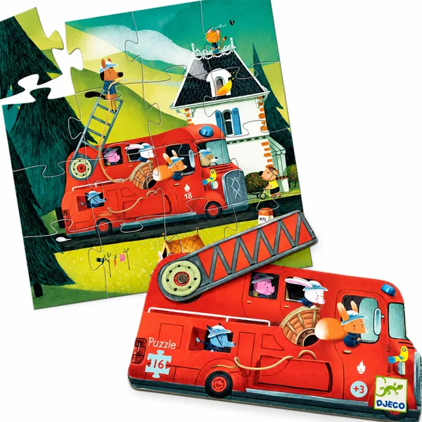 Puzzle “Fire Truck”