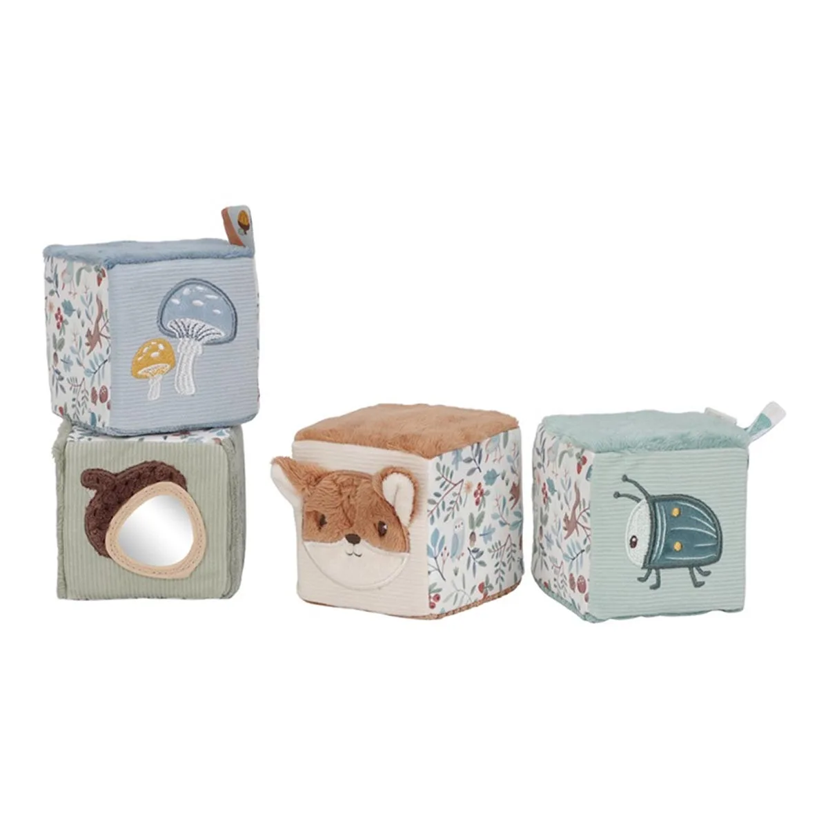 Plush Cube Set “Forest Friends”