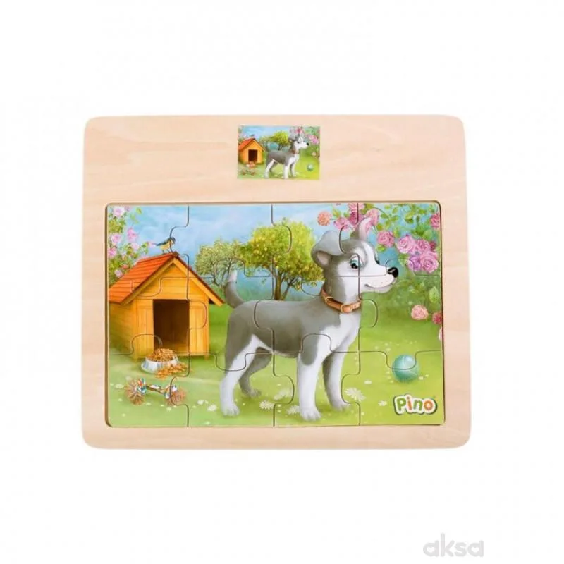 Wooden puzzle "Puppy"