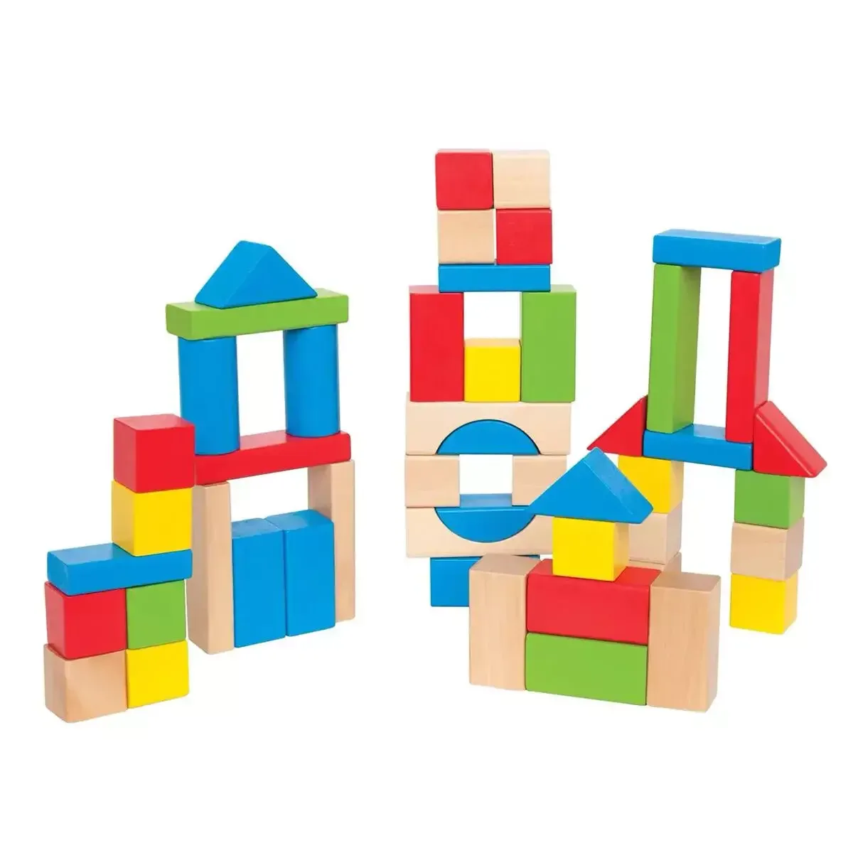 Wooden construction set "Cubes and blocks"