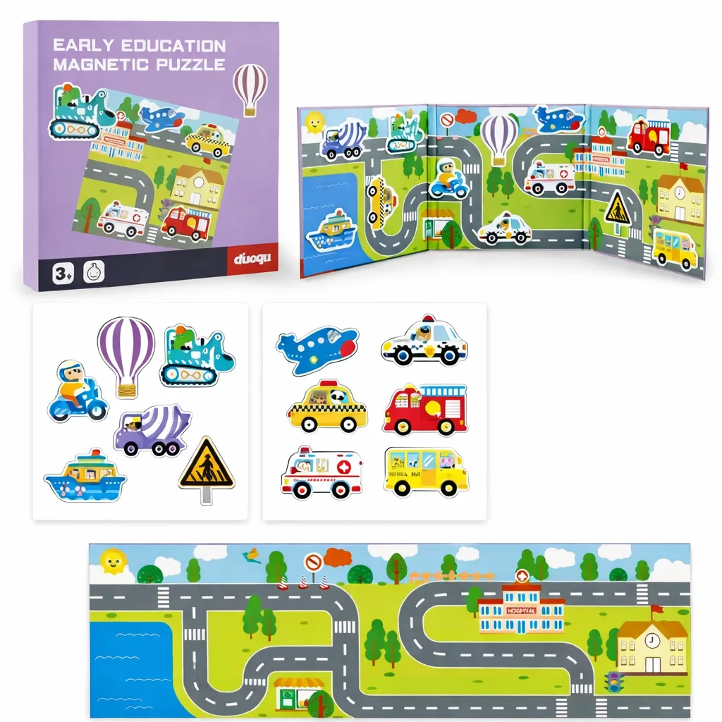 Magnetic Game “Transport”