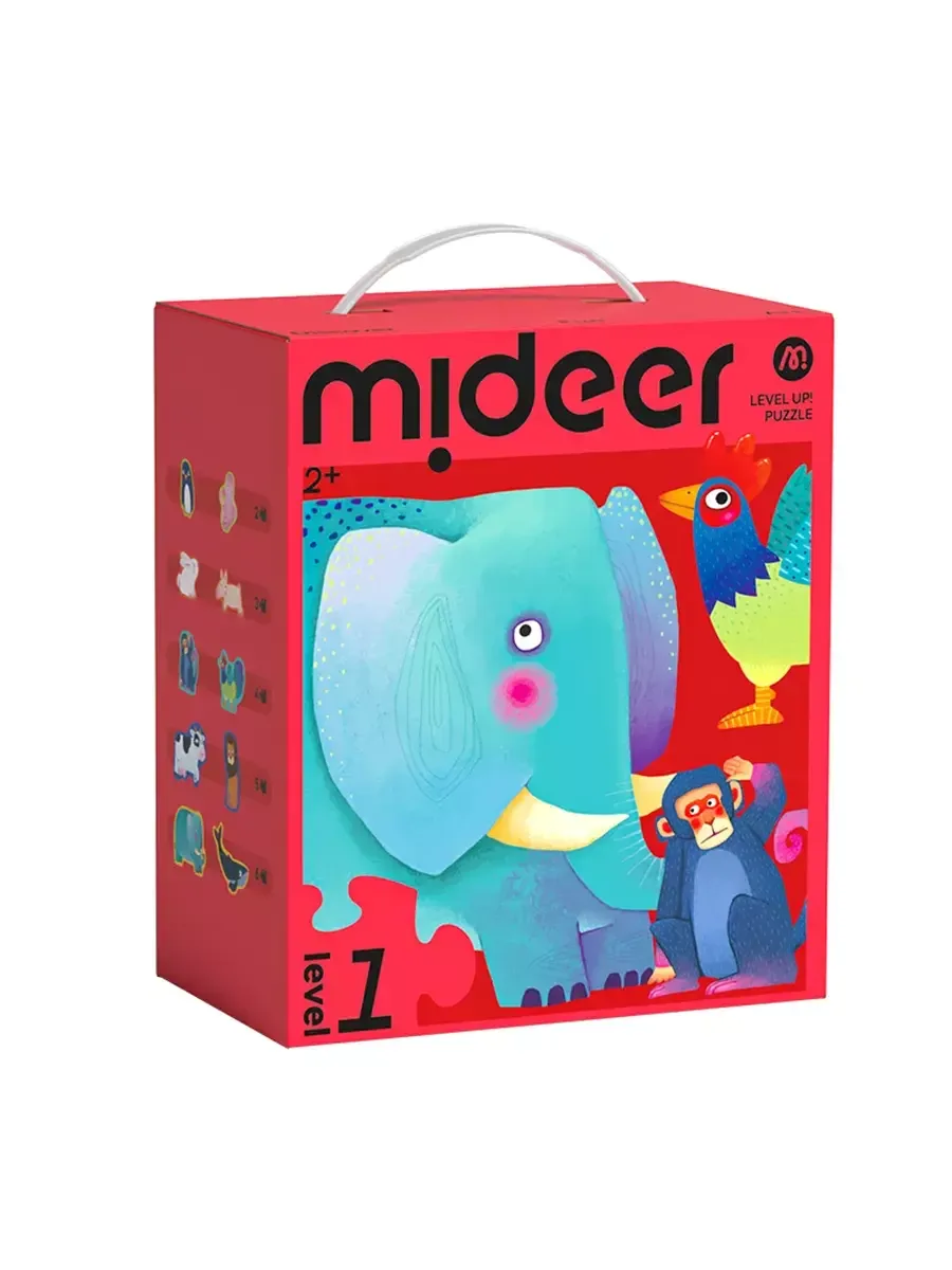 Puzzles "Cute Animals" 10 in 1