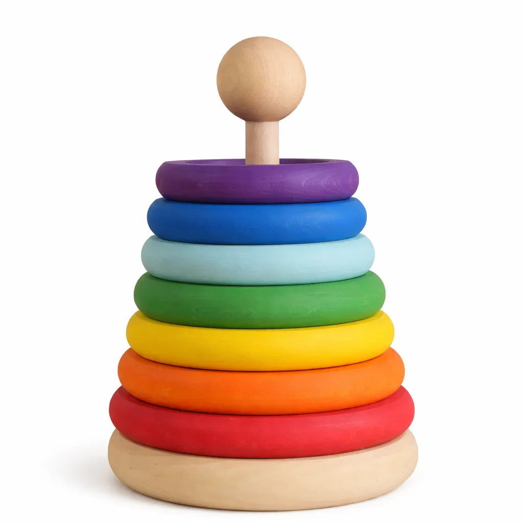 Wooden Ring Toss Game