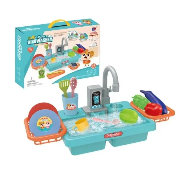 Kids play sink set